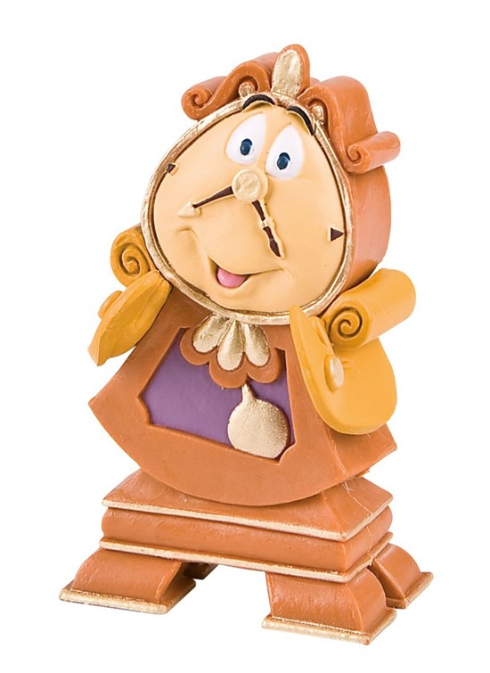 bullyland DISNEY BELLE en het BEEST de PENDULE figuur