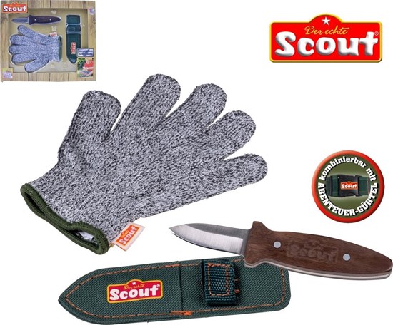 Scout Happy People Kerfset Scout Junior groen/grijs/bruin 3-delig