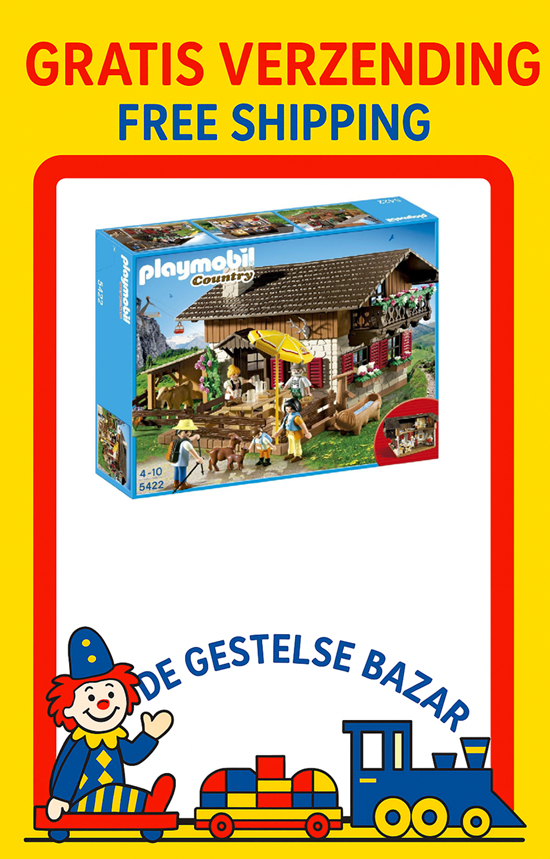 5422 Playmobil Country Berghut 4+  