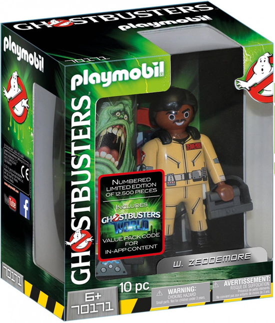 70171 Playmobil Ghostbusters™ Collector's Edition W. Zeddemore 6+ 