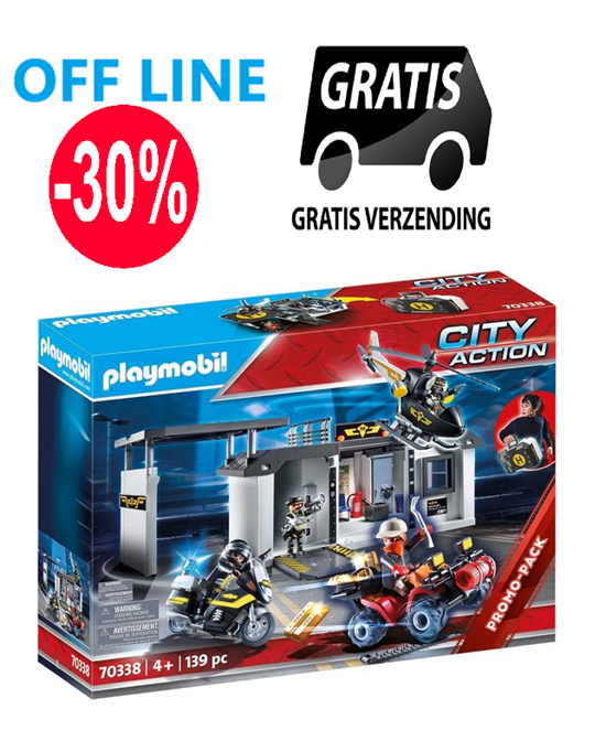 70338 playmobil Promo Pack Meeneem SIE Centrale 4+