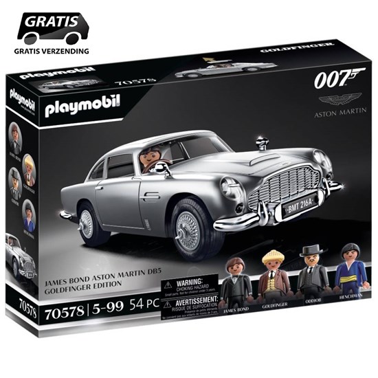 opruiming 70578 playmobil Aston Martin DB 5 James Bond Goldfinger Edition 5+