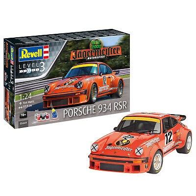 05669 revell Porsche 934 RSR incl. Verf, Lijm en Penseel 1/14 