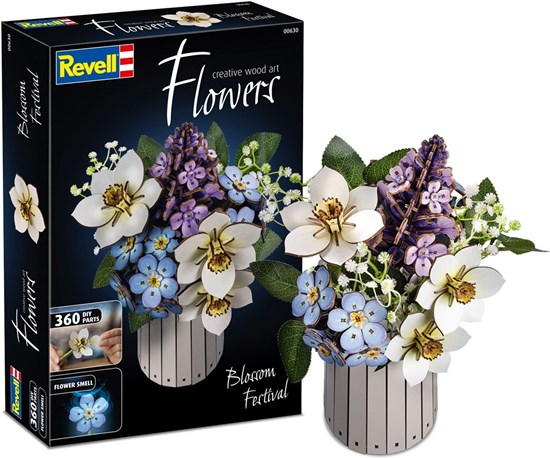 Revell Creative Wood Art Flower Blossom Festival 363dlg 14+