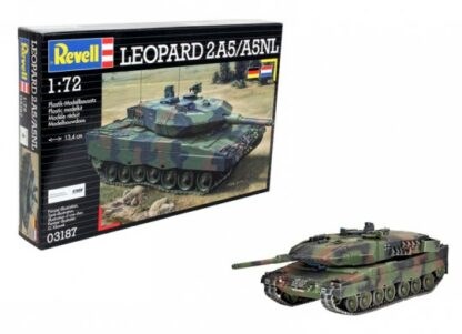 03187 revell Leopard 2A5/A5NL Tankvoertuig 1/72 180dlg