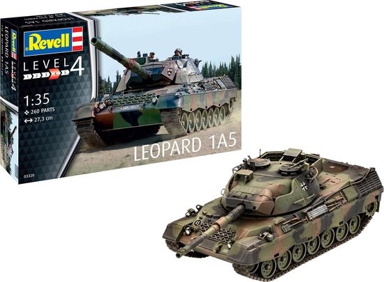 03320 revell Leopard 1A5 Tankvoertuig 1/35 260dlg 