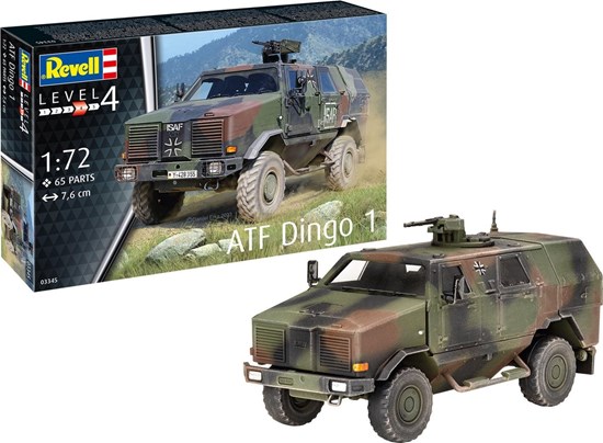03345 revell ATF-Dingo 1 Leger Truck ISAF 65dlg 1/72 