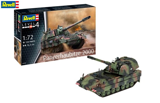 03347 revell Panzerhaubitze 20000 Tankvoertuig 1/72 130dlg 