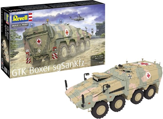 03362 Revell GTK Boxer sgSanKfz Legervoertuig schaal 1/72 111dlg 