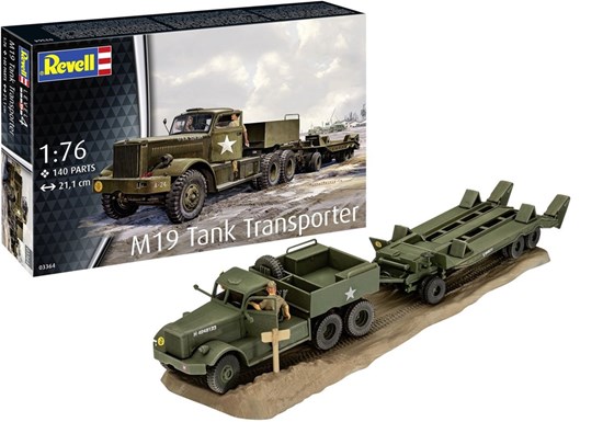 03364 revell M19 Tank Transporter 140dlg 1/76 