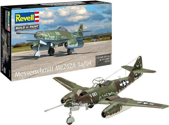 03749 Revell Messerschmitt Me262A-1a/U4 schaal 1/32 