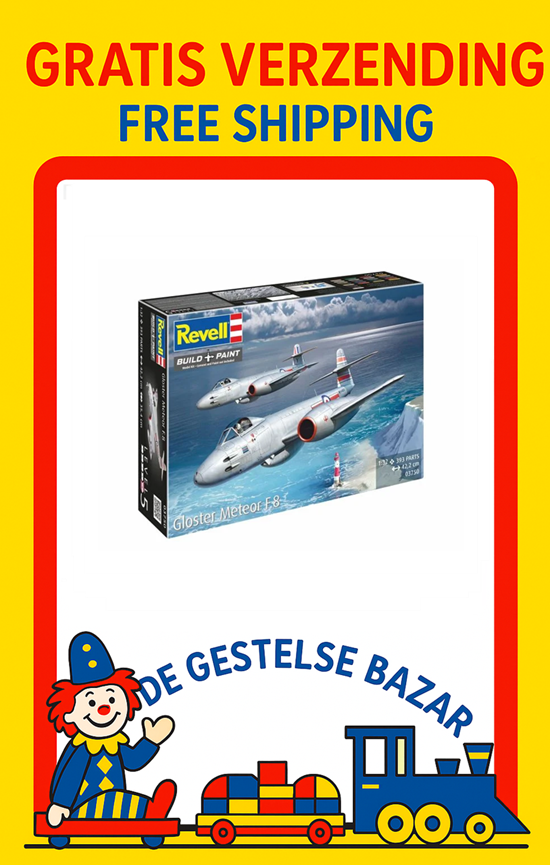 Revell 03750 Gloster Meteor F.8 393dlg schaal 1/32 