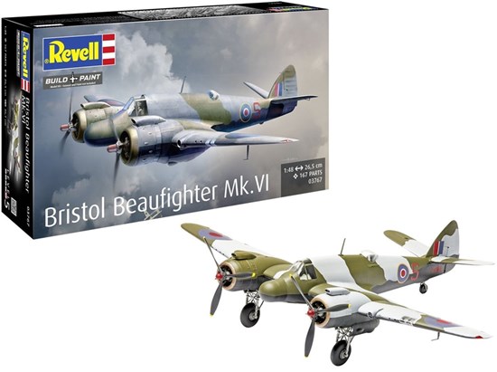 03767 Revell Bristol Beaufighter Mk.VI schaal 1/48 167dlg 