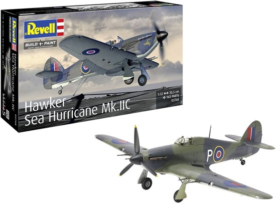 03768 Revell Hawker Sea Hurricane Mk.IIC schaal 1/32 162dlg 