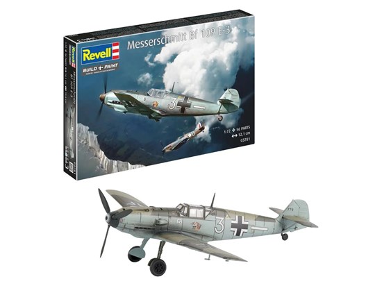 Revell Messerschmitt Bf 109 E-3 schaal 1/72 56dlg 