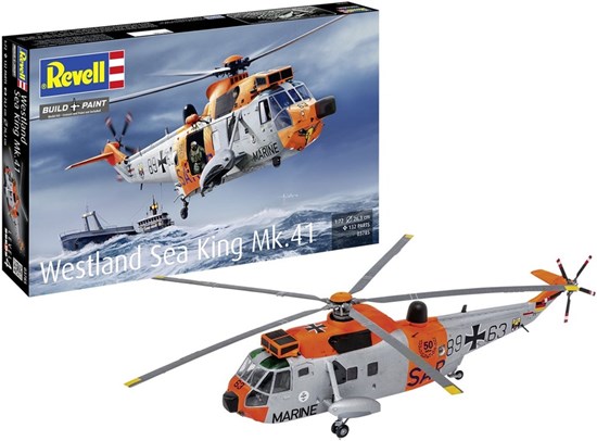 03785 Revell Westland Sea King Mk.41 Helikopter schaal 1/72 132dlg 