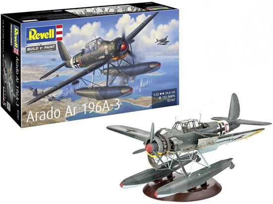 03787 Arado Ar 196A-3 Watervliegtuig schaal 1/32 192dlg 