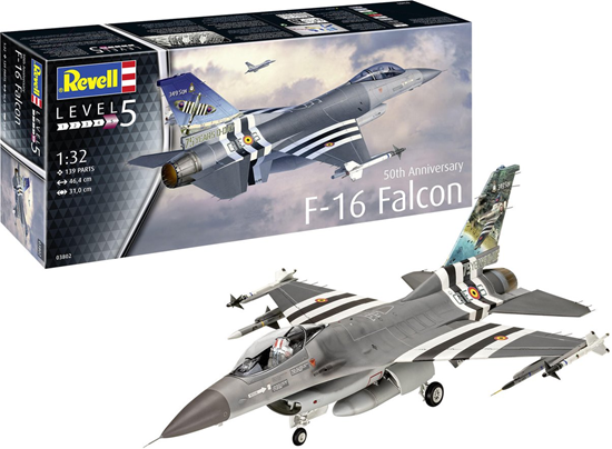 03802 Revell F-16 Falcon 50th Anniversary schaal 1/32 