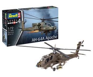 03824 revell AH-64A Apache Helikopter 1/72 21cm 71dlg 