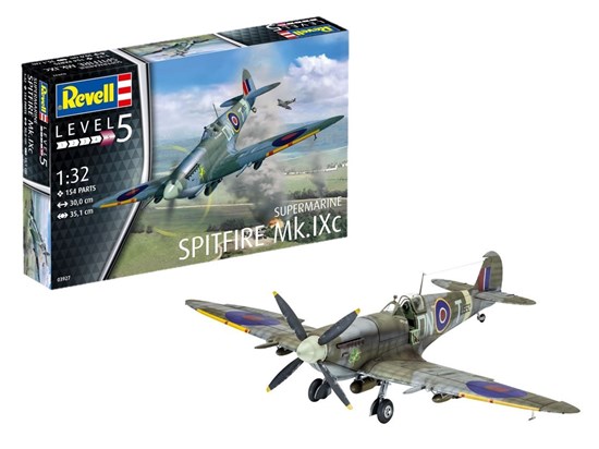03927 revell Supermarine Spitfire Mk.Ixc 1/32 154dlg 