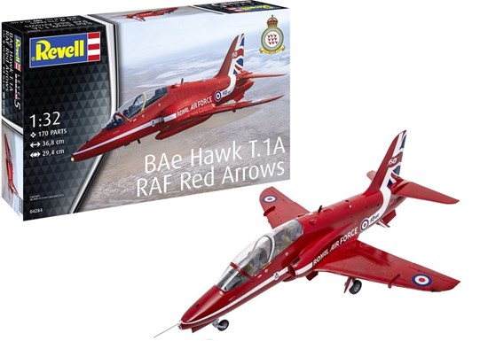 04284 revell Bae Hawk T.1A RAF Red Arrows 1/32 170dlg  