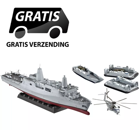 05118 Revell Amphibious Transport Dock U.S.S. New York (LPD-21)