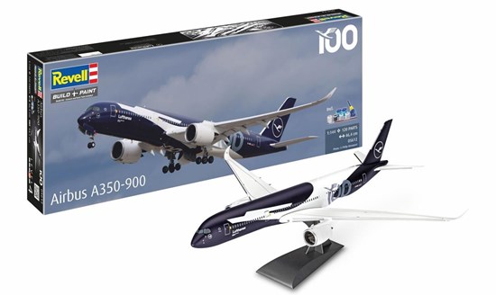 Revell Modelset  05612 A350-900 Gift Set Lufthansa 100 Years 1/144 