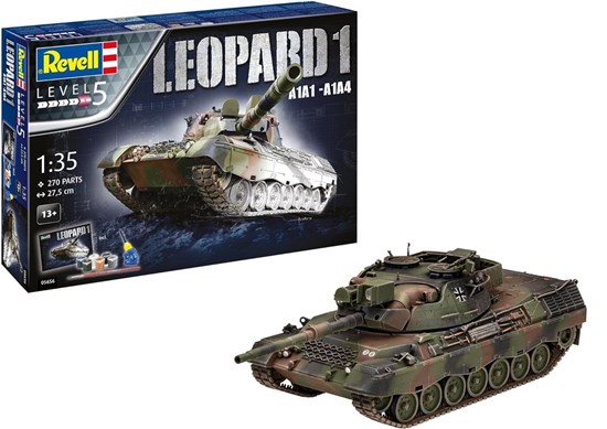 05656 revell Leopard 1 A1a1-A1A4 Tankvoertuig incl. Verf & Lijm 1/35 