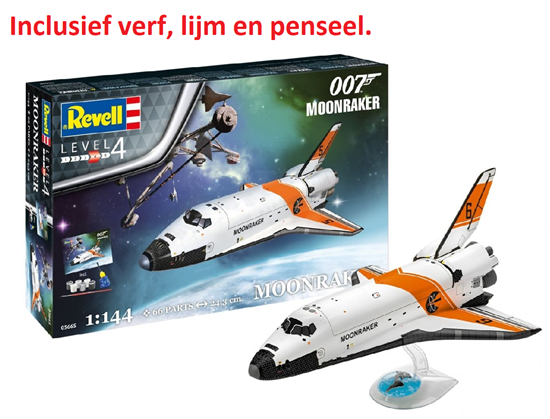 05665 revell Moonraker 007 incl. Verf & Lijm 1/144