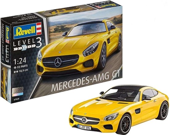 07028 Revell Mercedes-AMG GT schaal 1/24 93dlg  