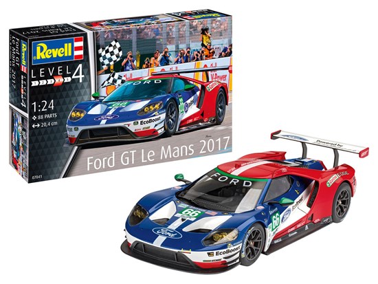 07041 revell Ford GT Le Mans 2017 1/24 20,4cm 88dlg