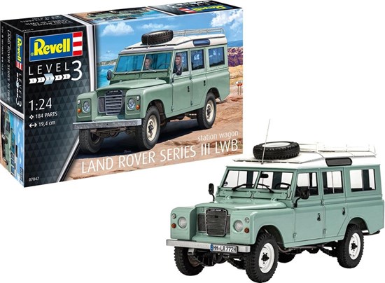 07047 revell Land Rover series III LWB Station Wagon 1/24