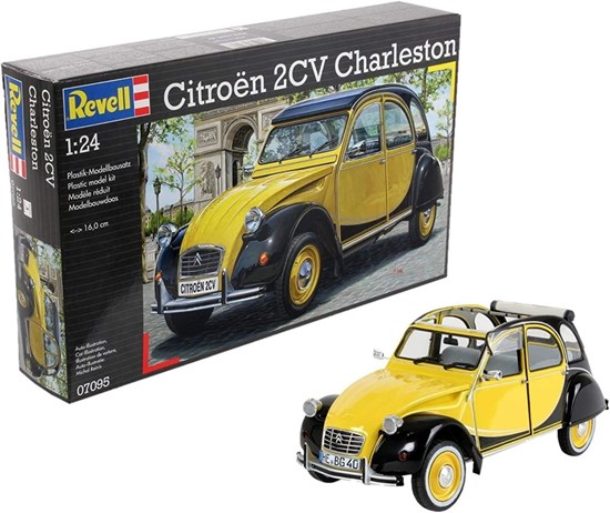 07095 revell Citroen 2CV Charleston ( Eend ) 1/24 16cm 126dlg