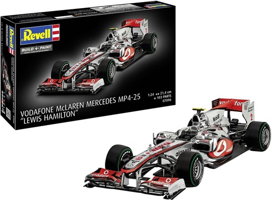 07096 Revell Vodafone McLaren Mercedes MP4-25 Lewis Hamilton schaal 1/24 