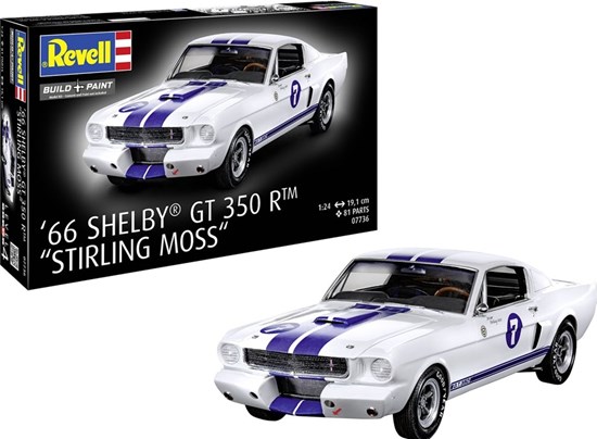 07736 Revell '66 Shelby® GT 350 R Stirling Moss schaal 1/24 81dlg 