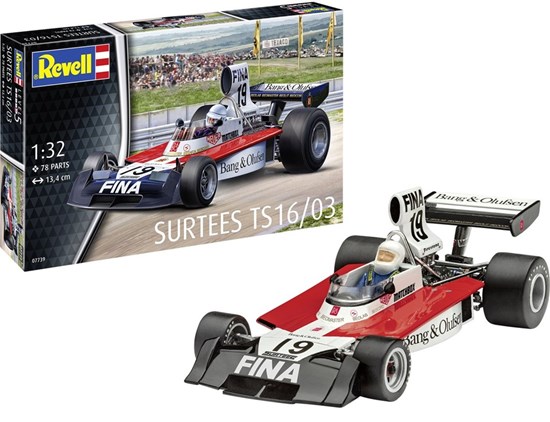 07739 revell Surtees TS16/03 Formule I Auto 1/32 78dlg