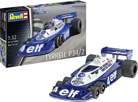 07741 Revell Tyrell P34/2 Formule auto schaal 1/32 105dlg 