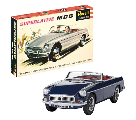 07753 Revell Superlative MGB schaal 1/32 