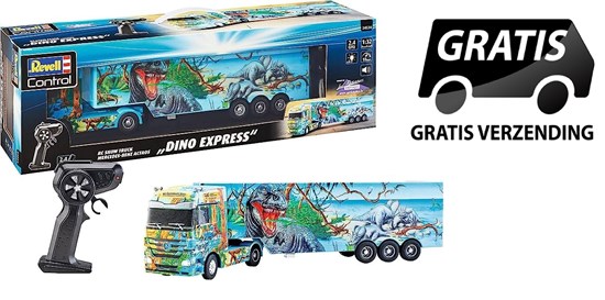 revell Mercedes Benz Actros Dino Express RC Model 
