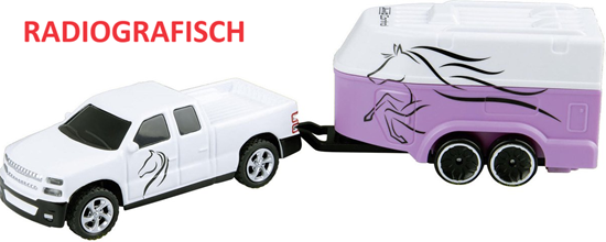 23567 Revell Mini RC Car met Paardentrailer schaal 1/64 