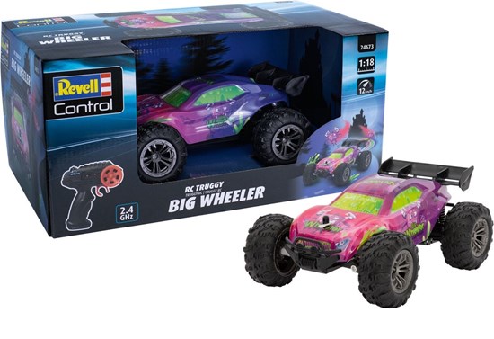 Revell ControL RC Truggy BIG Wheelerr 2.4Ghz schaal 1/18 12km/h 