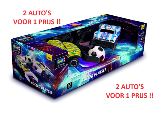 revell RC 2.4Ghz Cars Voetbal League 
