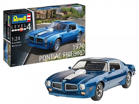 67672 revell Modelkit 1970 Pontiac Firebird 1/24