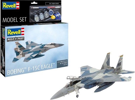 63378 Revell Modelset Boeing™ F-15C Eagle™ Schaal 1/72 