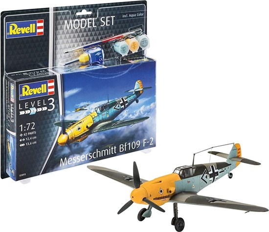 63893 Revell modelset Messerschmitt Bf109 F-2 F2 onderdelen 1/72