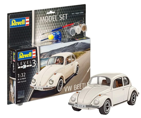 revell Modelset VW Beetle incl. Verf & Lijm 1/32 20dlg 