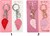 TOPModel Sleutelhanger met Gebroken Hart assorti 