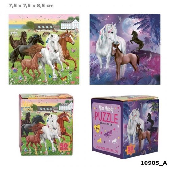 MISS MELODY PUZZLE PAARDEN assorti 5+