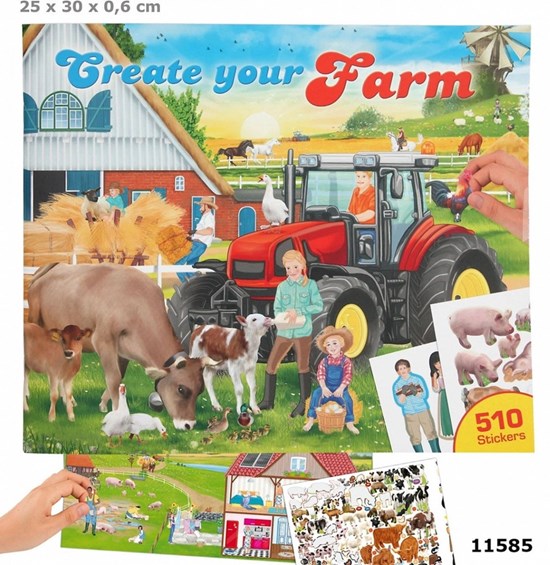 Depesche Create your Farm kleurboek 3+