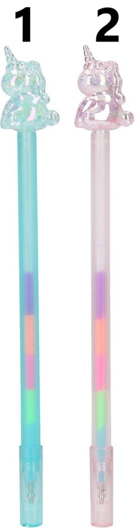 Ylvi 5 Kleuren in 1 Gel Pen Unicorns assorti kleuren